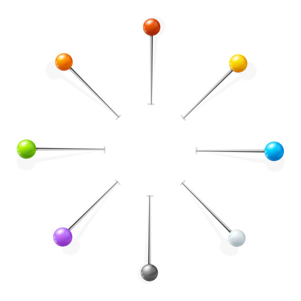 缝纫针或大头针图片下载