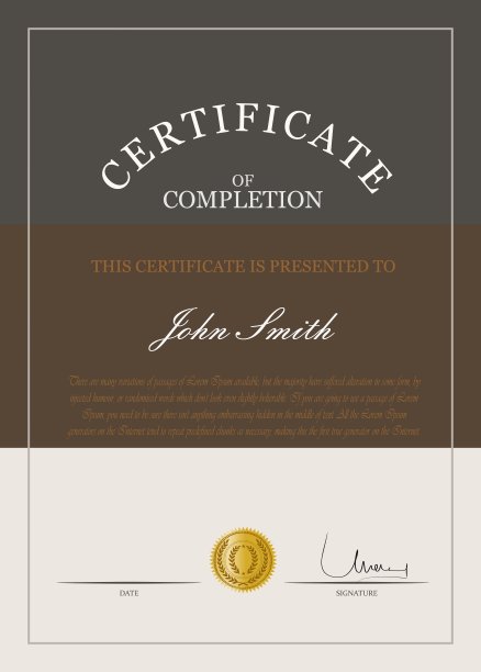 证书模板图片下载