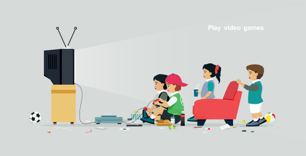 玩视频游戏图片下载