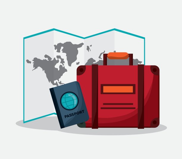 旅行的行李和旅游的概念图片下载