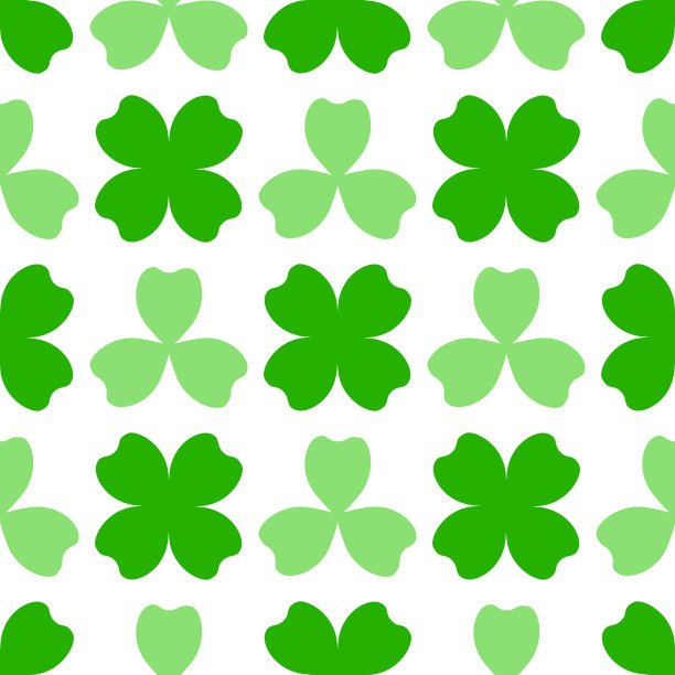 圣帕特里克节无缝模式图片下载