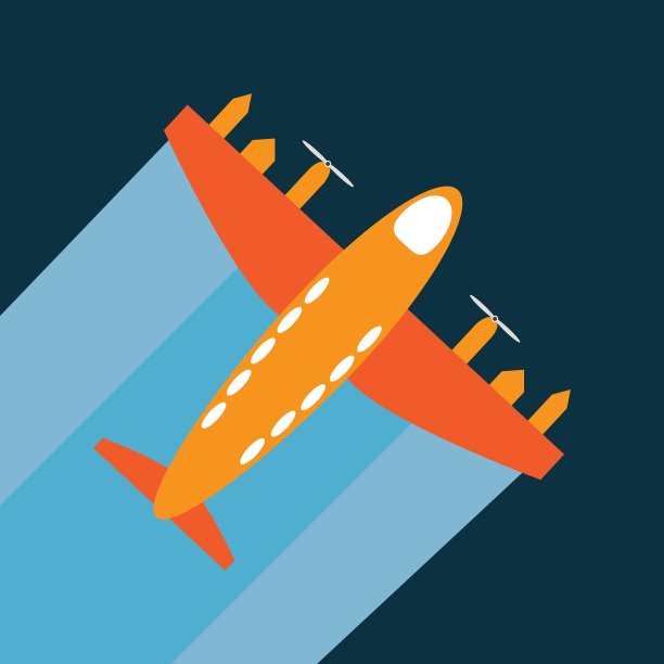 飞行的飞机图片图片下载