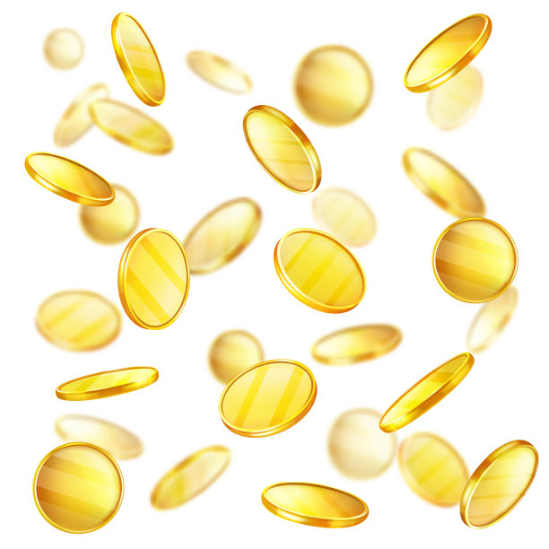 金币赌场赢取彩票背景图片下载