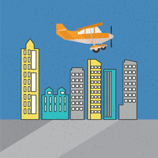 飞行的飞机图片图片下载