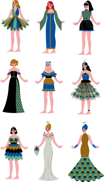 收藏美女优雅的穿着图片下载