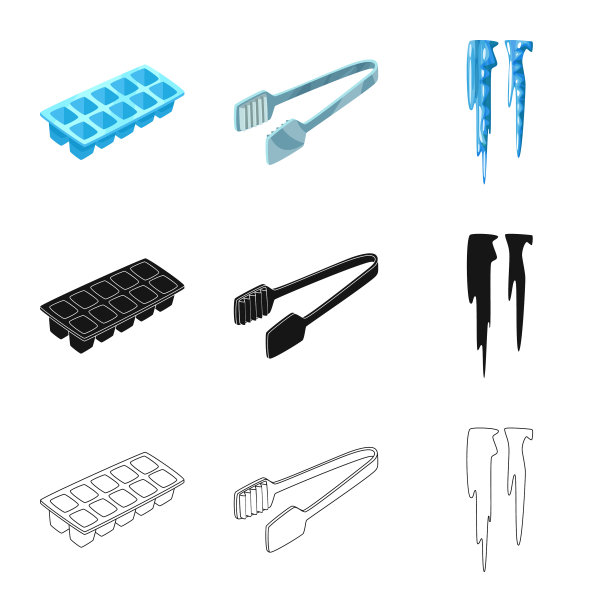 纹理和冷冻logo图片下载