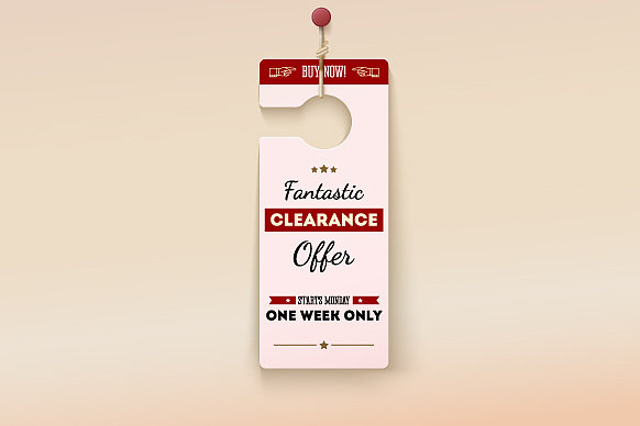 出色的清仓优惠标签图片下载