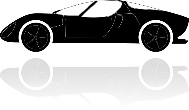 汽车的轮廓图片下载