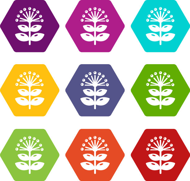 蜂蜜植物图标设置9图片下载