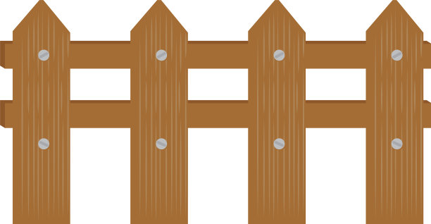 木栅栏图标图片下载