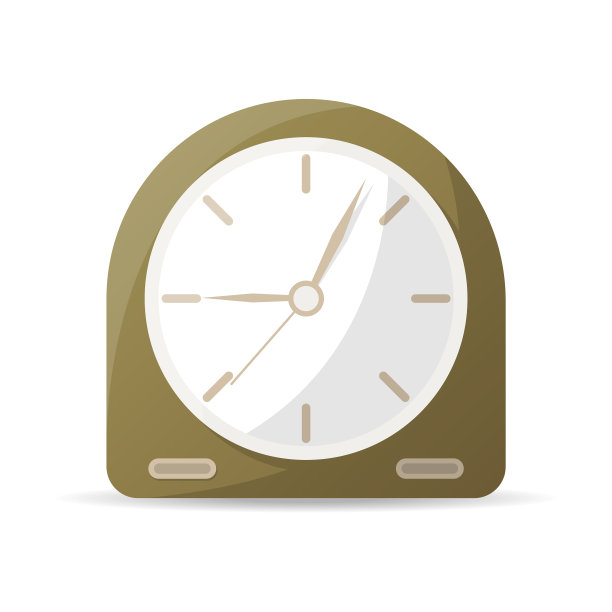 老式模拟时钟图标图片下载