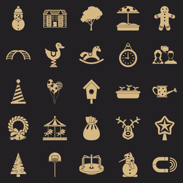 Playschool图标设置简单的风格图片下载