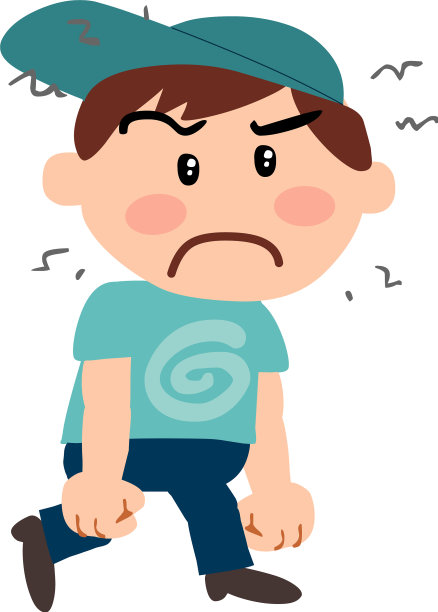 人物是戴着蓝帽子的白人男孩图片下载