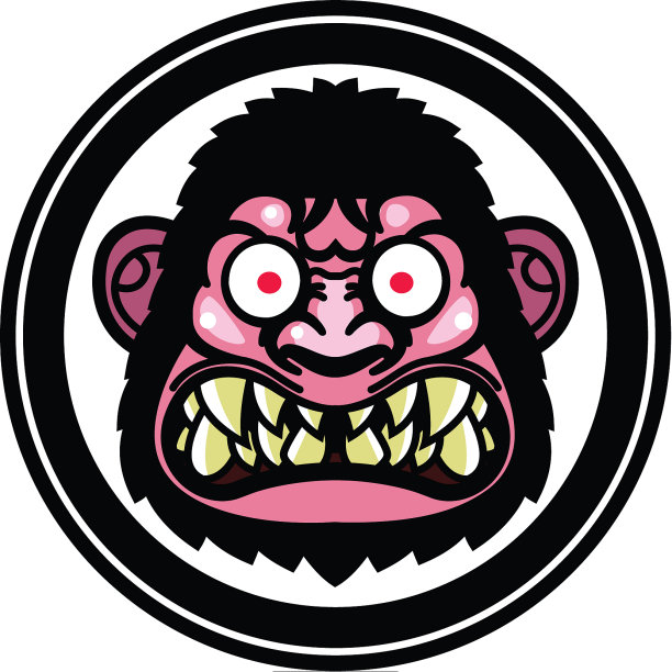 愤怒的猴子的头图片下载
