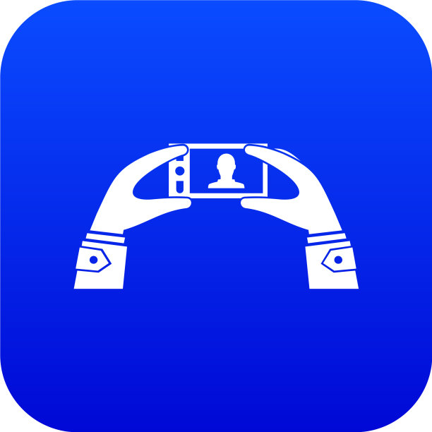 手握手机与照片图标数码图片下载