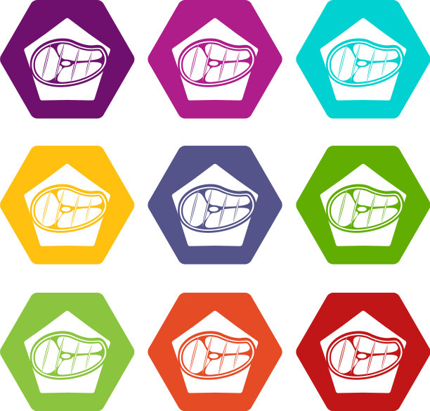 肉类图标集9图片下载