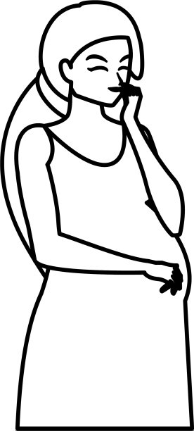 美丽的孕妇性格图片下载