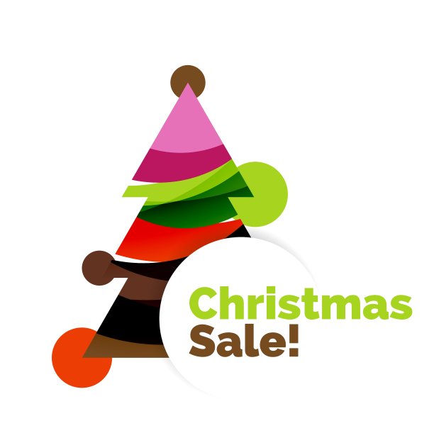 装饰着小装饰品的圣诞横幅图片下载