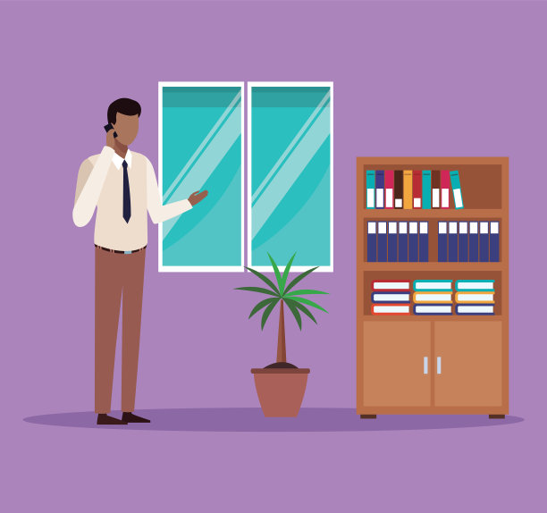 办公室里的商务人士图片下载