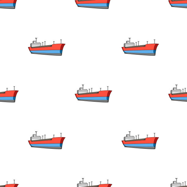 油船单图标在卡通风格图片下载