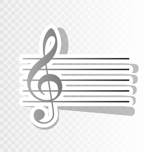 音乐小提琴谱号g谱号新年图片下载