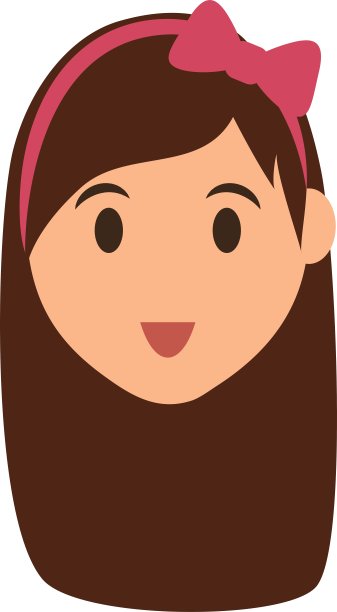 女人的脸卡通图片下载