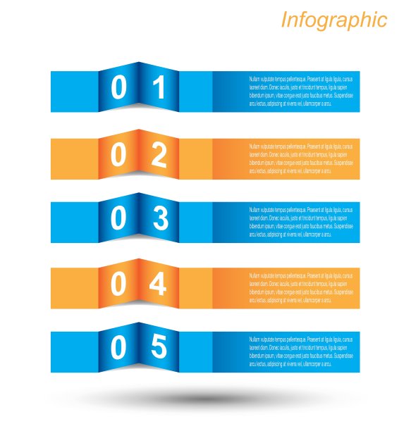信息图表设计模板图片下载