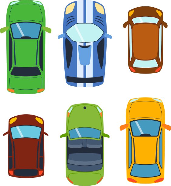 车辆俯视图图片下载