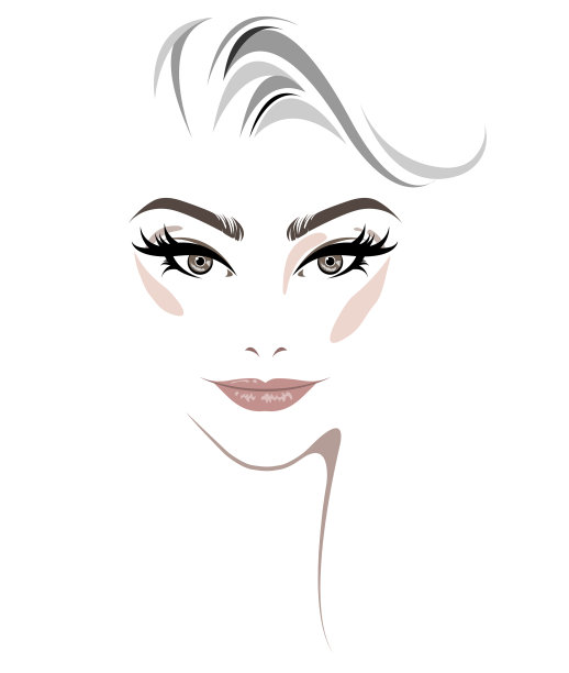 女性短发造型偶像女性化妆图片下载