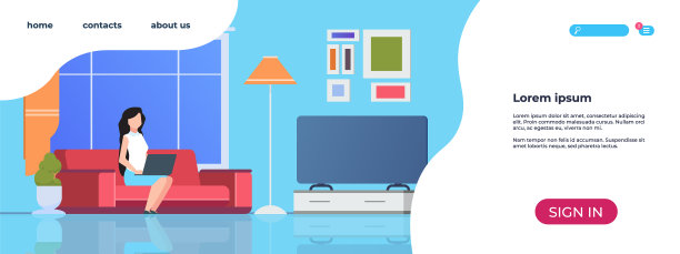 首页内部登陆页女人使用笔记本电脑图片下载