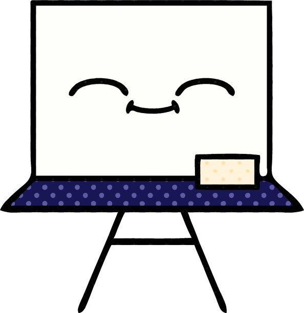 漫画书风格的卡通白板图片下载