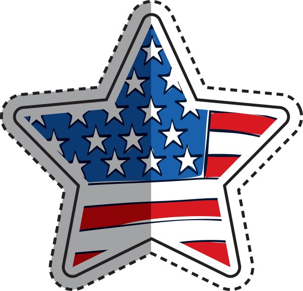 美国国旗象征图片下载