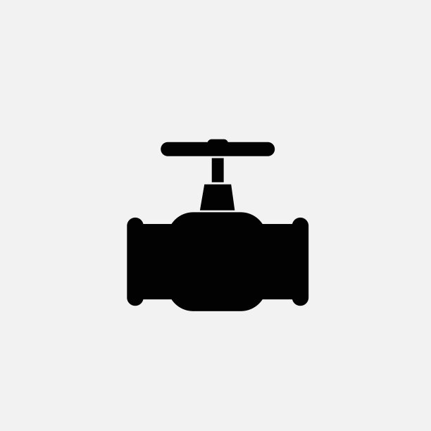 油图标孤立在白色背景图片下载