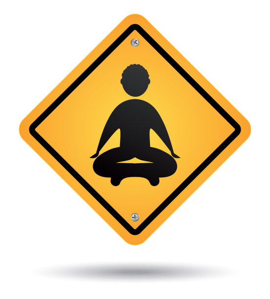 冥想路标图片下载