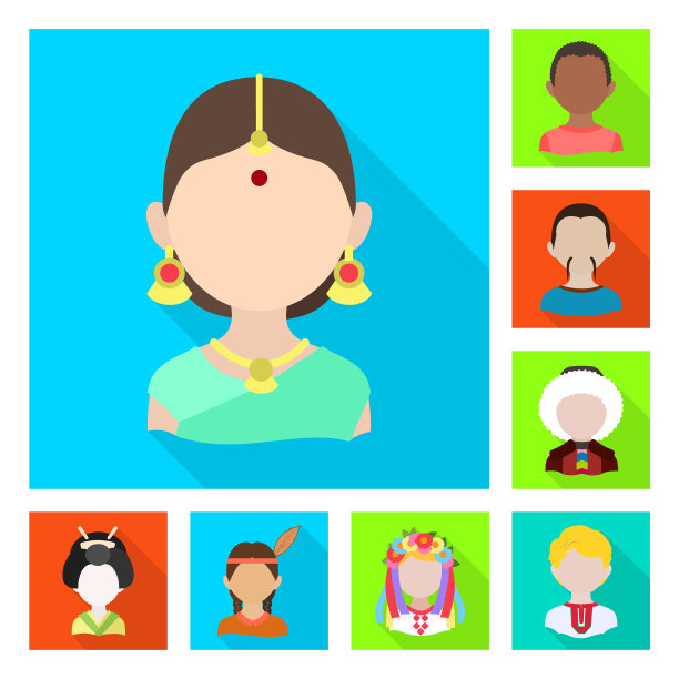 国家和种族标志图片下载