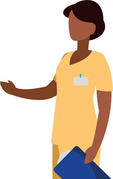 具有统一性格的非洲女医务工作者图片下载