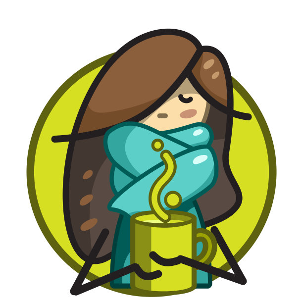 一个欧洲女人患了感冒图片下载