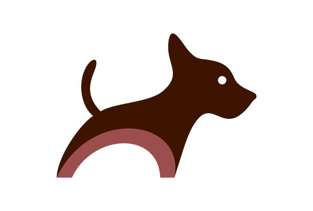 狗概念图标logo图片下载