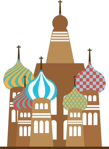 泰姬陵地标图标图片下载