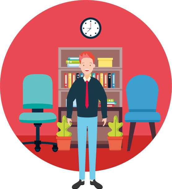 商人的办公室工作图片下载