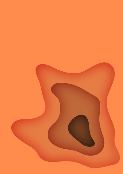 垂直a4横幅与3d抽象背景图片下载