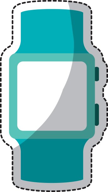 智能手表数字配件图标形象图片下载