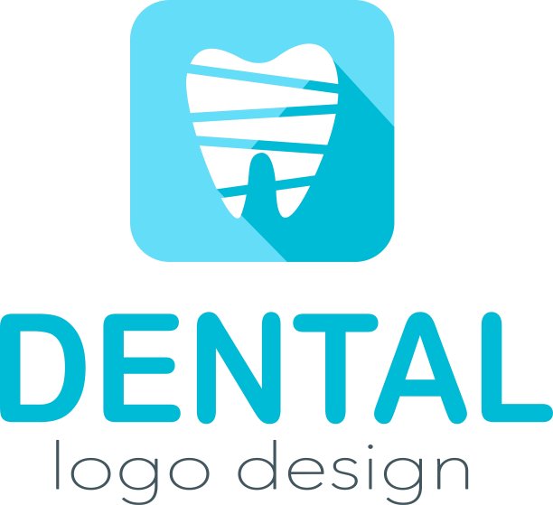 牙科标志设计图片下载