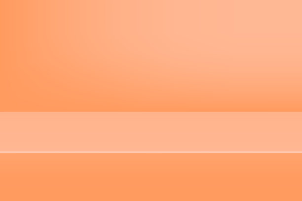 产品显示的工作室橙色背景为空图片下载