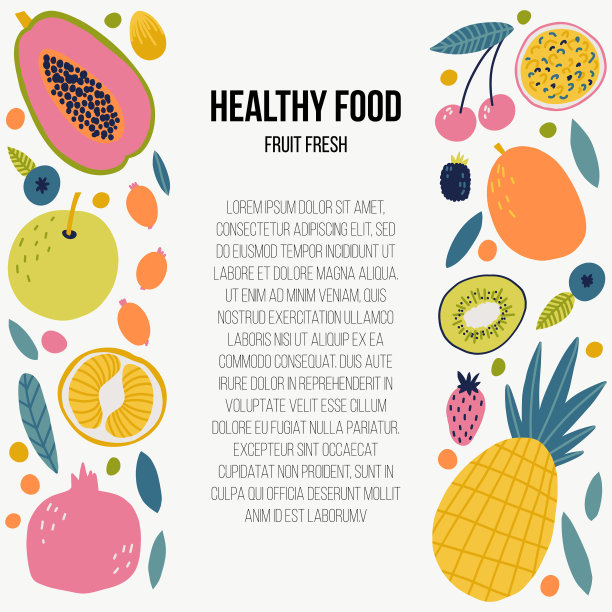 为您设计的食物套装图片下载