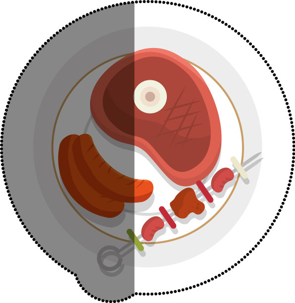 美味的肉牛肉菜单图片下载