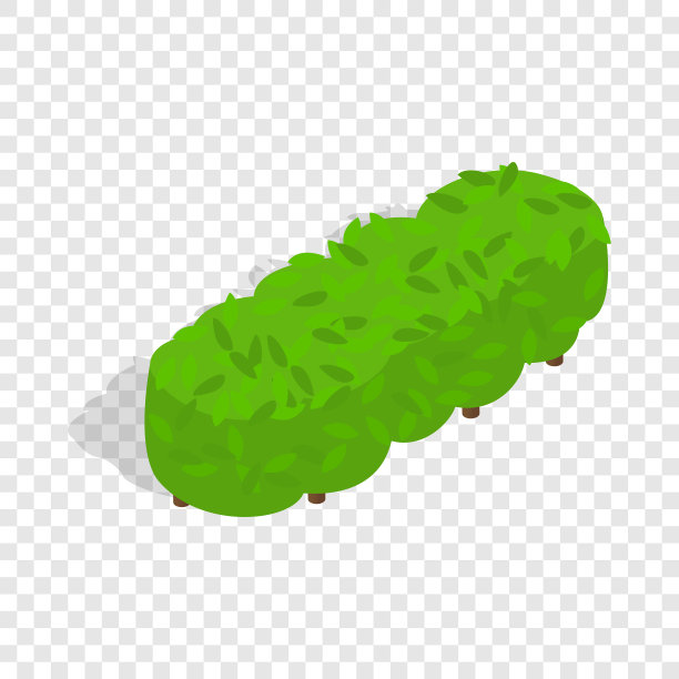 很多树，等距图标图片下载