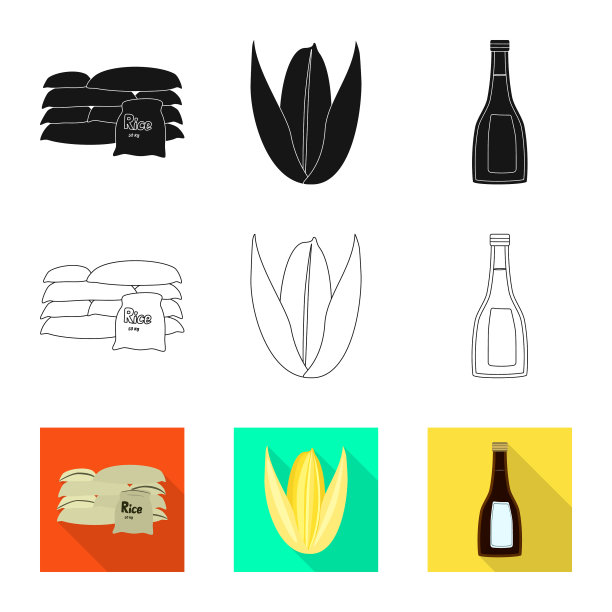 设计作物和生态标志图片下载