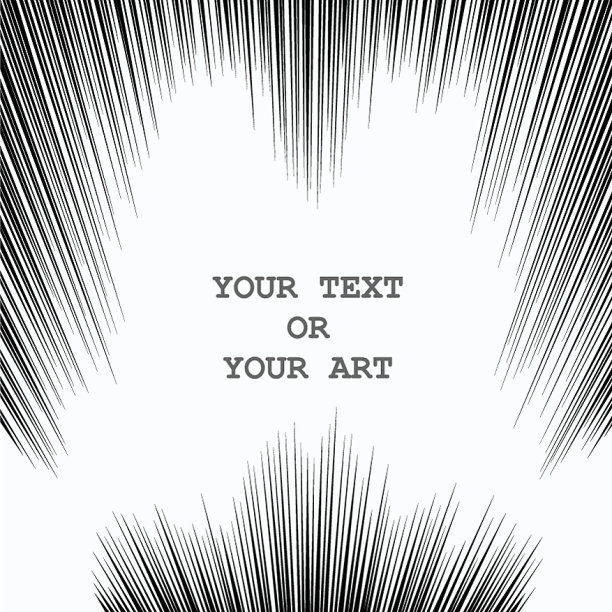 漫画书速度线模板图片下载