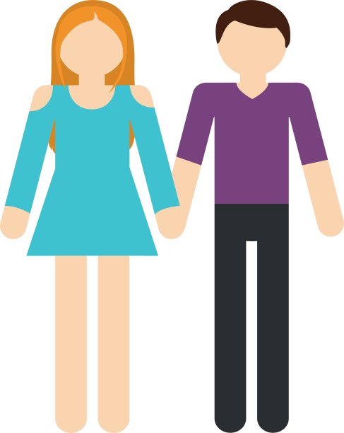 夫妻浪漫的爱情关系图片下载